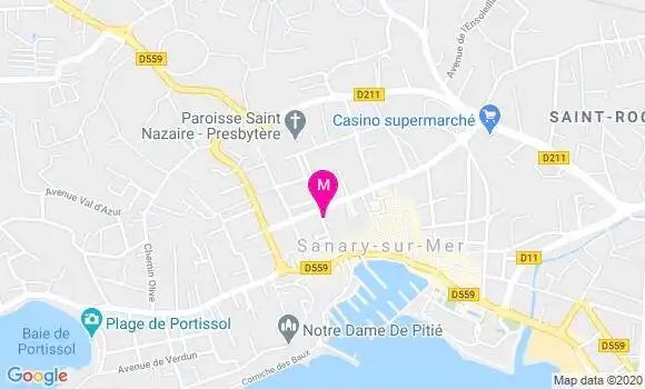 Localisation Dr Thierry Lay
