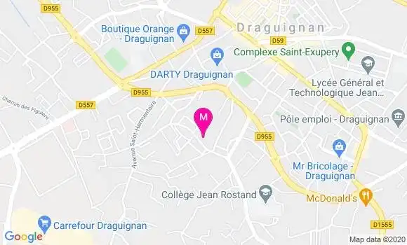 Localisation Dr Sylvie Argentero