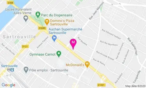 Localisation Dr Mohamed Faouzi Kammoun