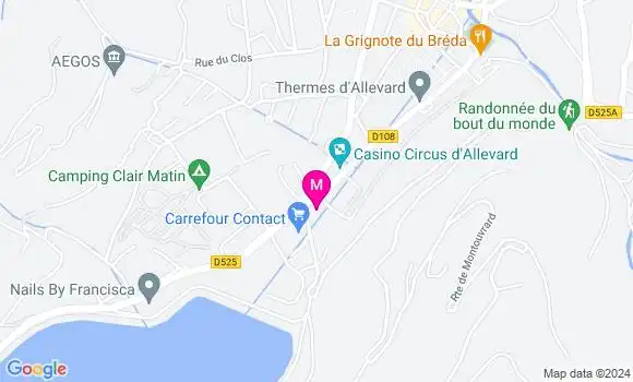 Localisation Dr Nicolas Cuissot