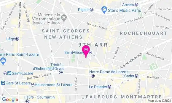 Localisation Dr Pierre Rubinstein