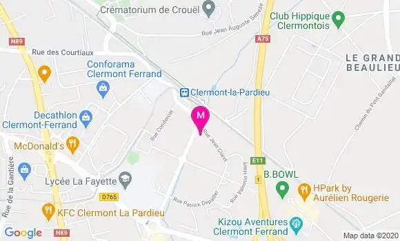 Localisation Dr Charlotte Bothorel