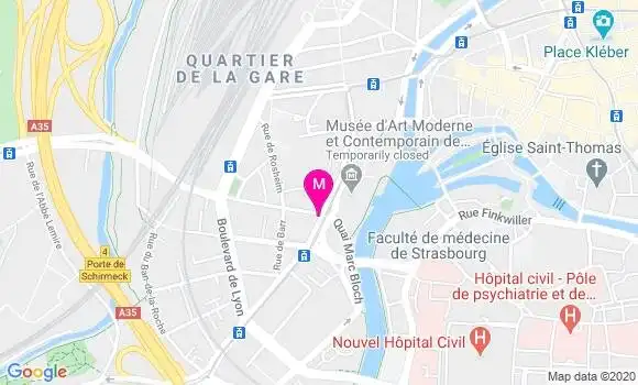 Localisation Dr Antoine Giacomini