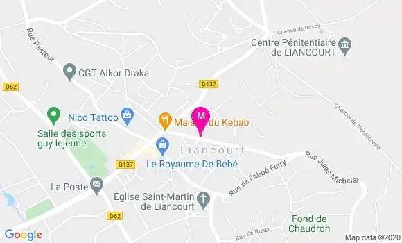 Localisation Dr Michele Hochart