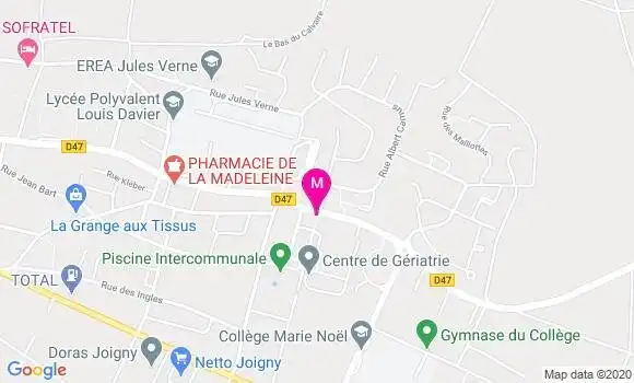 Localisation Dr Jean Marie Douniama