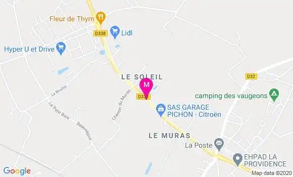 Localisation Dr Jean Francois Laffont