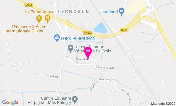 Localisation Dr Marie Helene Vassal