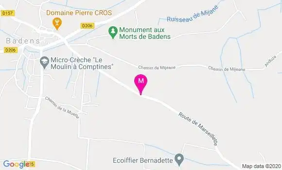 Localisation Dr Abderrafi Ait Ameur