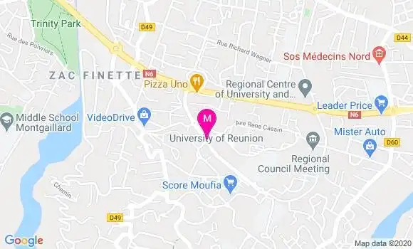 Localisation Dr Florence Cazenave Risquo