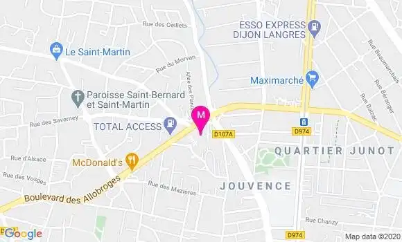 Localisation Dr Marie Benedicte Rivotti