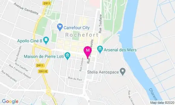 Localisation Dr Franck Dejour