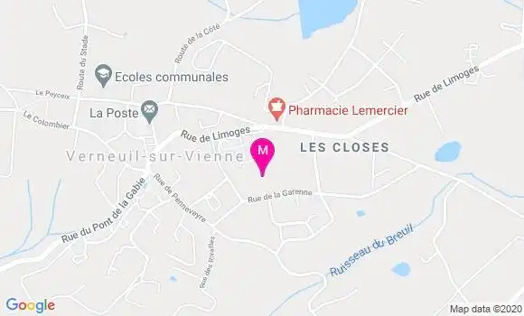 Localisation Dr Arnaud Bosselut