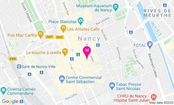 Localisation Dr Jean Paul Martinet