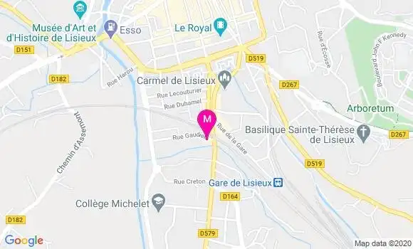 Localisation Dr Pierre Desaunay
