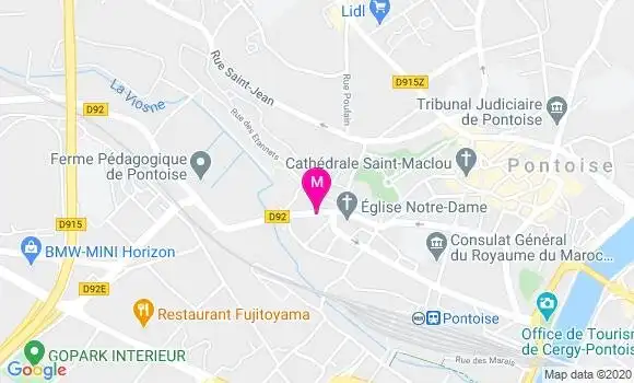 Localisation Dr Julie Thibault