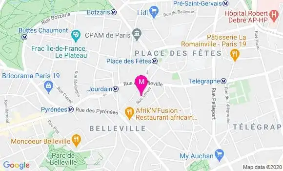Localisation Dr Adeline Pousset