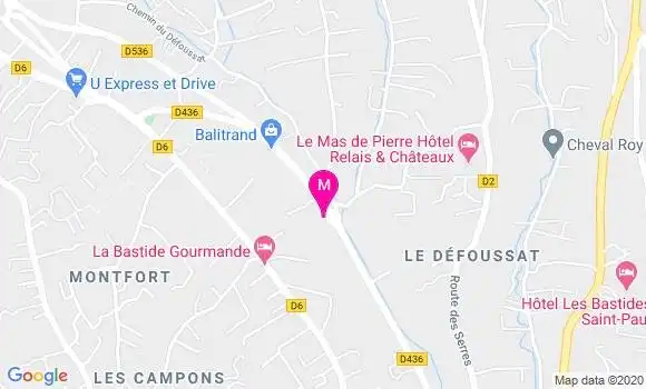 Localisation Dr Elsa Bensoussan