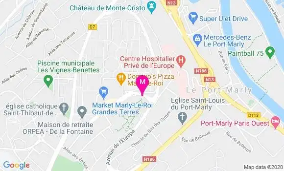 Localisation Dr Heliane Missey
