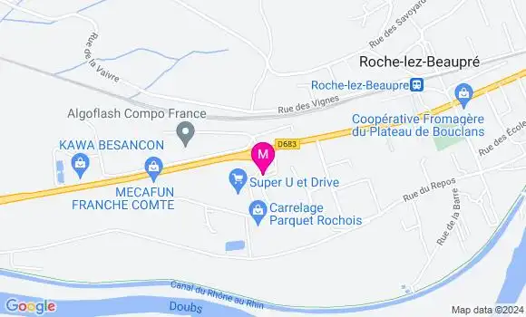Localisation Dr Céline Poncot