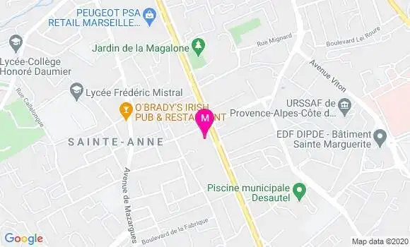 Localisation Dr Sophie Dumas