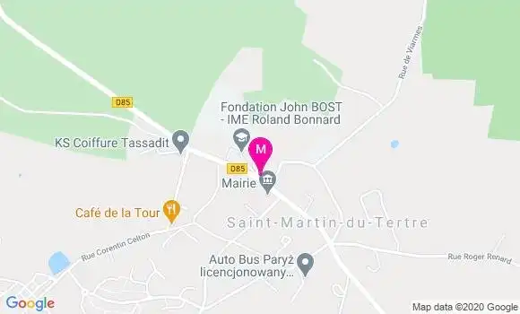 Localisation Dr Carine Chort