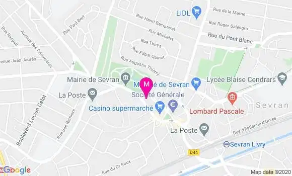 Localisation Dr Najate Chemlal