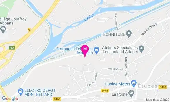 Localisation Dr Andreea Anghel