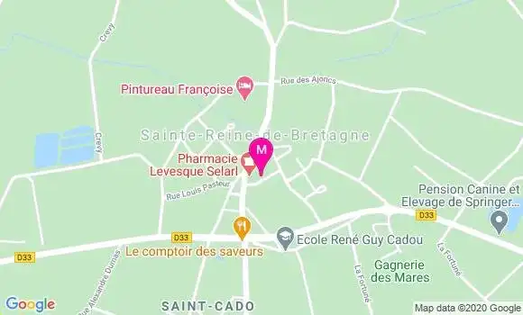 Localisation Dr Pauline Peltier
