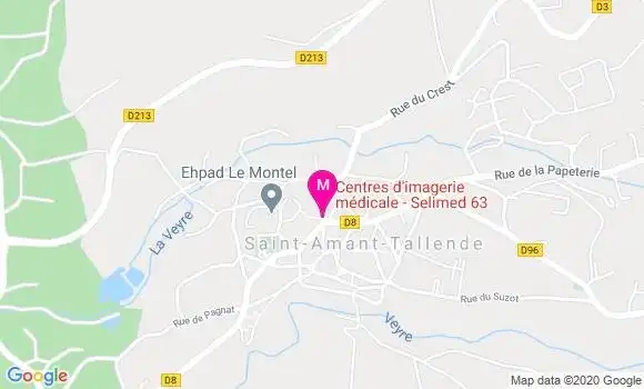 Localisation Dr Benedicte Vigier
