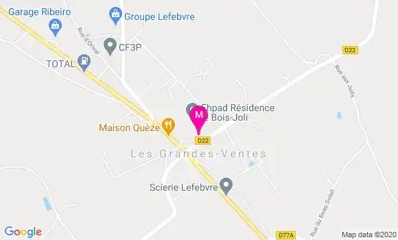 Localisation Dr Thierry Deffromont