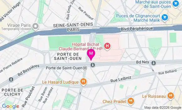 Localisation Dr Anne Couchou Meillot