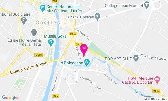 Localisation Dr Gauthier Benat