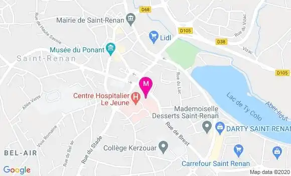 Localisation Dr Gabrielle Le Ruz