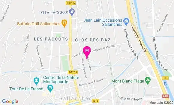 Localisation Dr Sophie Biguenet