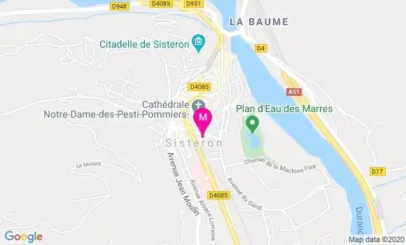Localisation Dr Frederique Bildstein