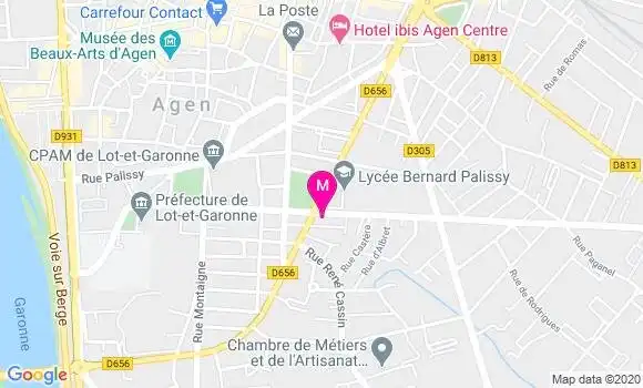 Localisation Dr Jacques Lanciaux