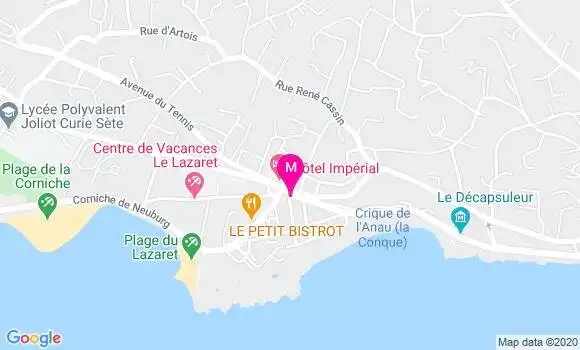Localisation Dr Gabriel Burlet