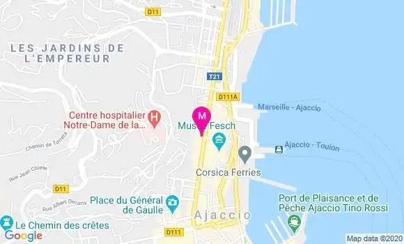 Localisation Dr Louis Paoletti