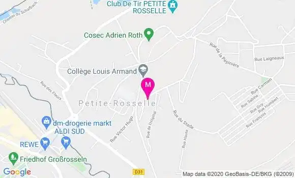 Localisation Dr Pascal Kaas