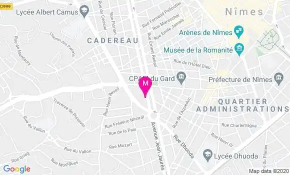 Localisation Dr Celine Monfourny