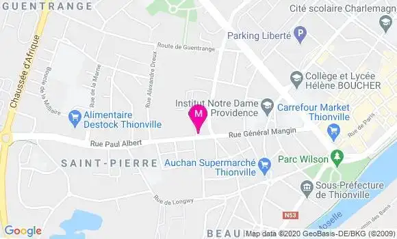 Localisation Dr Claudia Ciurel