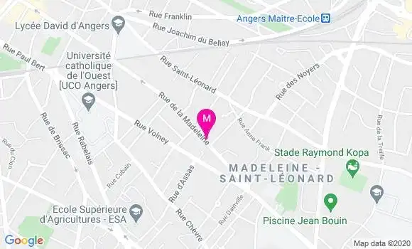 Localisation Dr Lauren Metairie
