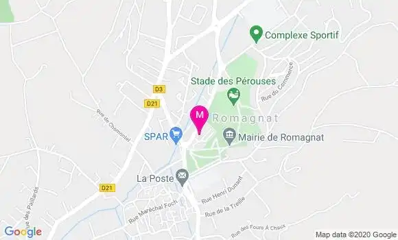 Localisation Dr Aurelie Chabrolle