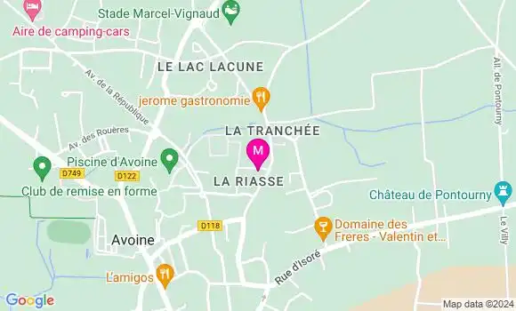 Localisation Dr Bertille Dien Bergeard