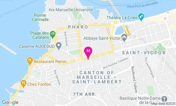 Localisation Dr Marc Georges Tellouk