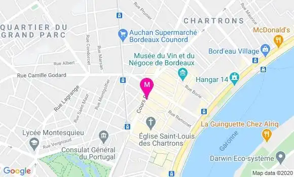 Localisation Dr Claire Dubrasquet Lannot