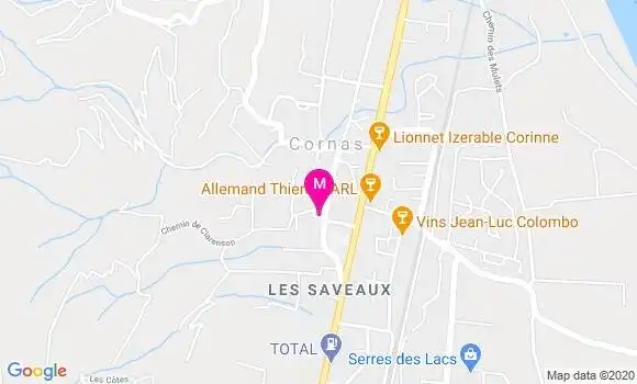 Localisation Dr Christophe Chopin