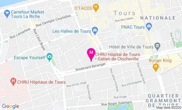 Localisation Dr Laetitia Petit