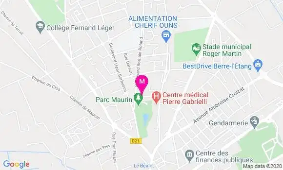 Localisation Dr Patrick Cavanna