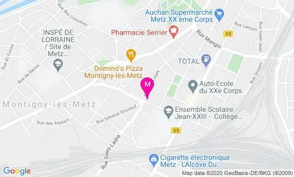 Localisation Dr Adrien Maschino